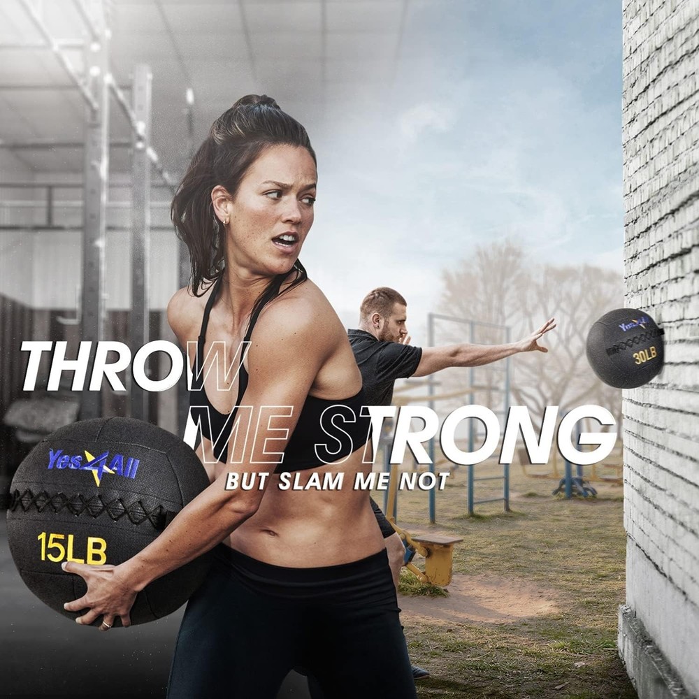 Wall Ball Soft Leather Weighted Iron Sand Ball Dynamic Multifunctional Exercise
