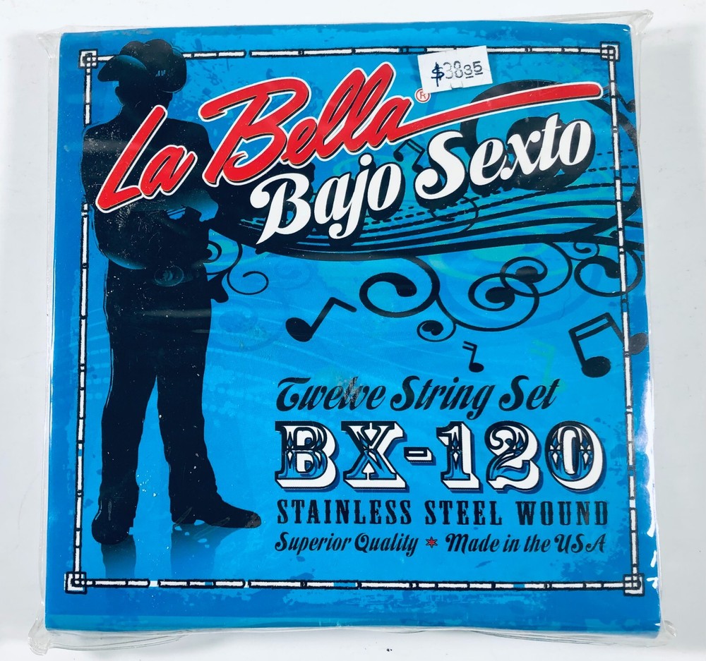 La Bella Bajo Sexto String Set BX-120