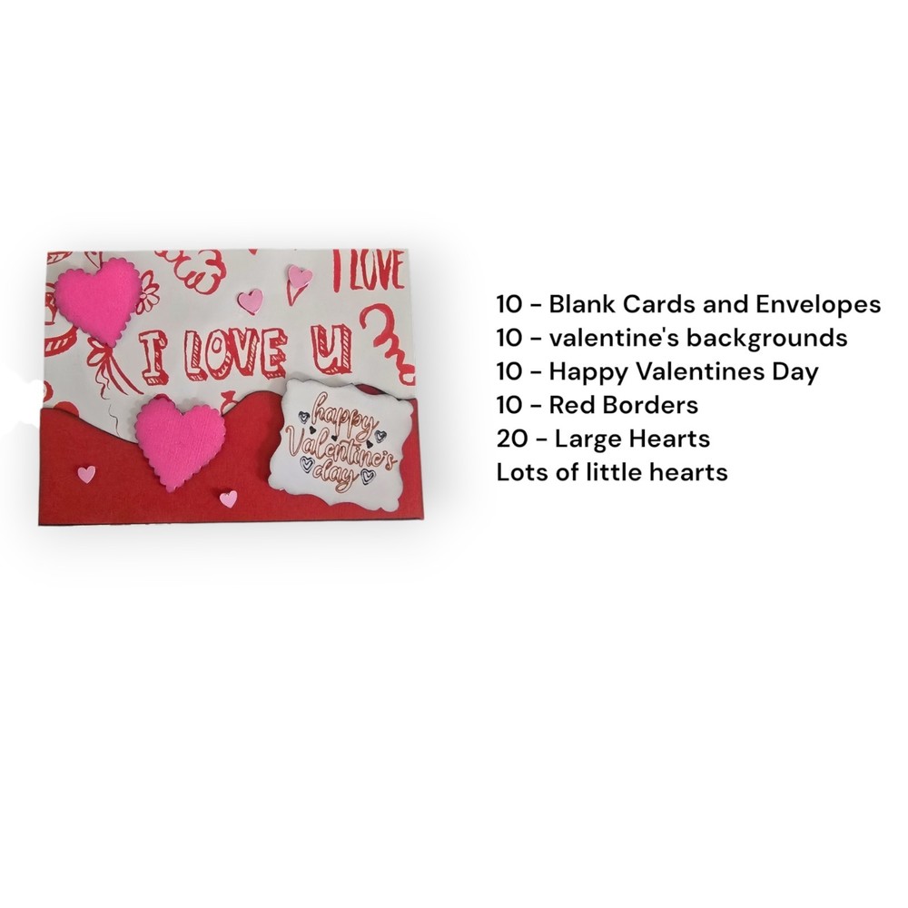 I LOVE YOU Card Making Kit