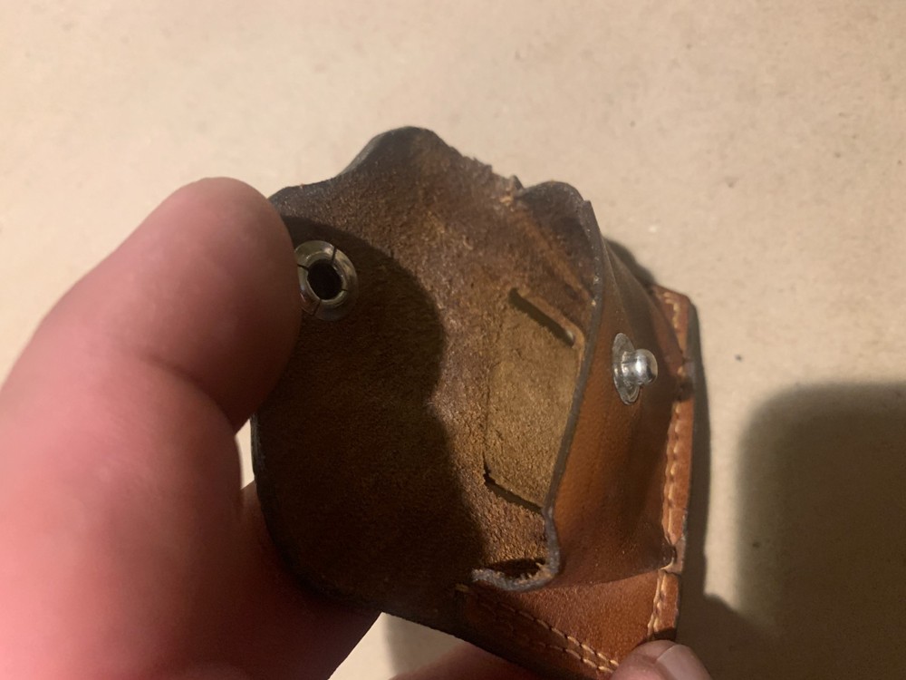Tiny Leather Pouch for Gun/Camera/Binocular Accessory??