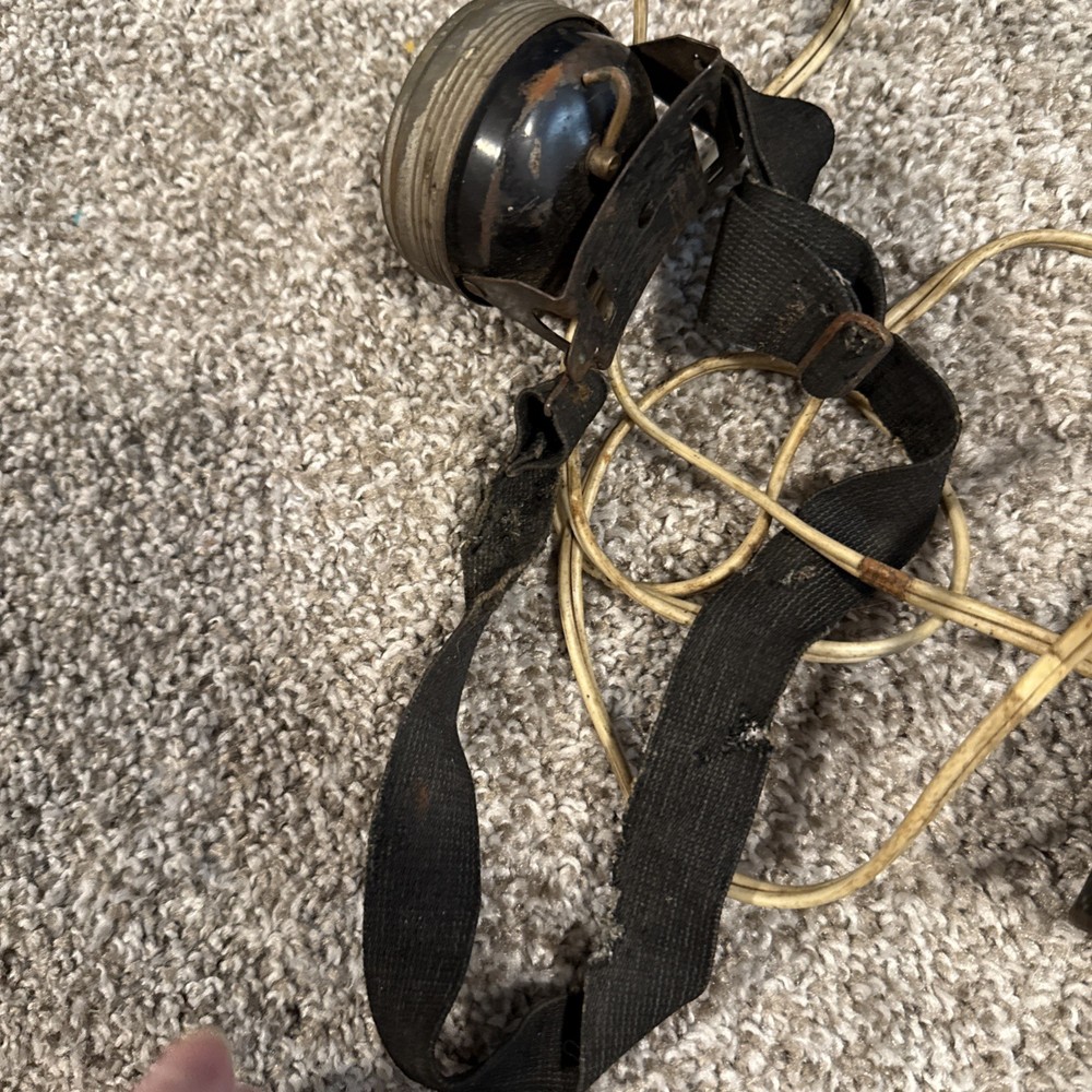 vintage coal mining light With Second Light