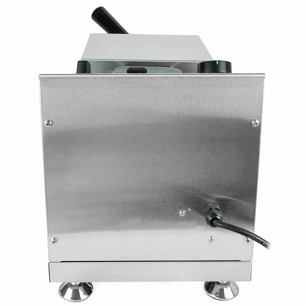 1200W Electric Egg Waffle Maker Double-Sided Heating Considerate Design Silver