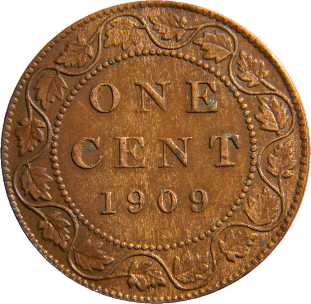 Canada 1909 One Cent (05077)
