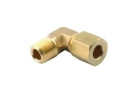 DCI 3/8" Compression Tube x 1/8" MPT Elbow