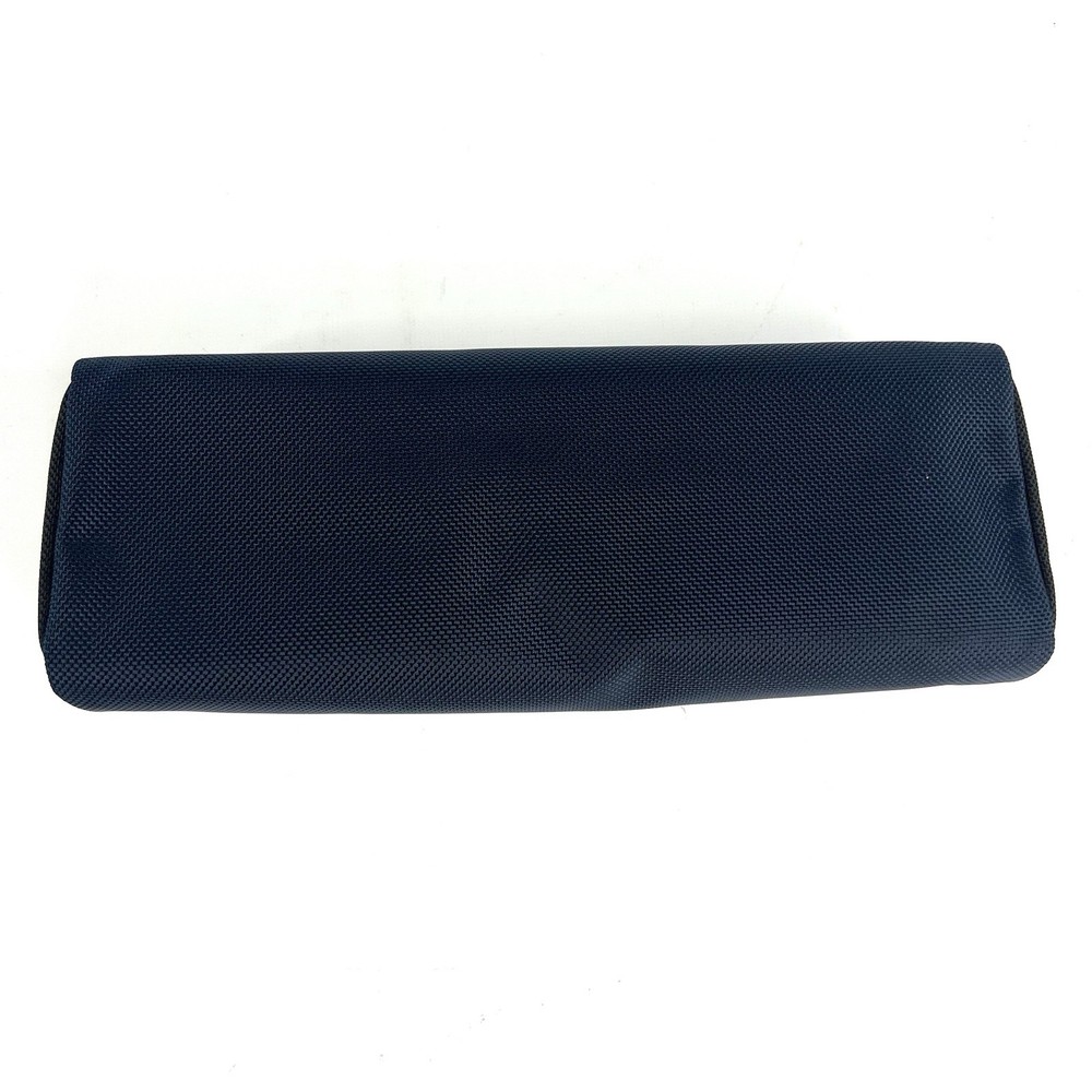 TUMI Accent Accessory Cord Pouch Navy Blue and Black