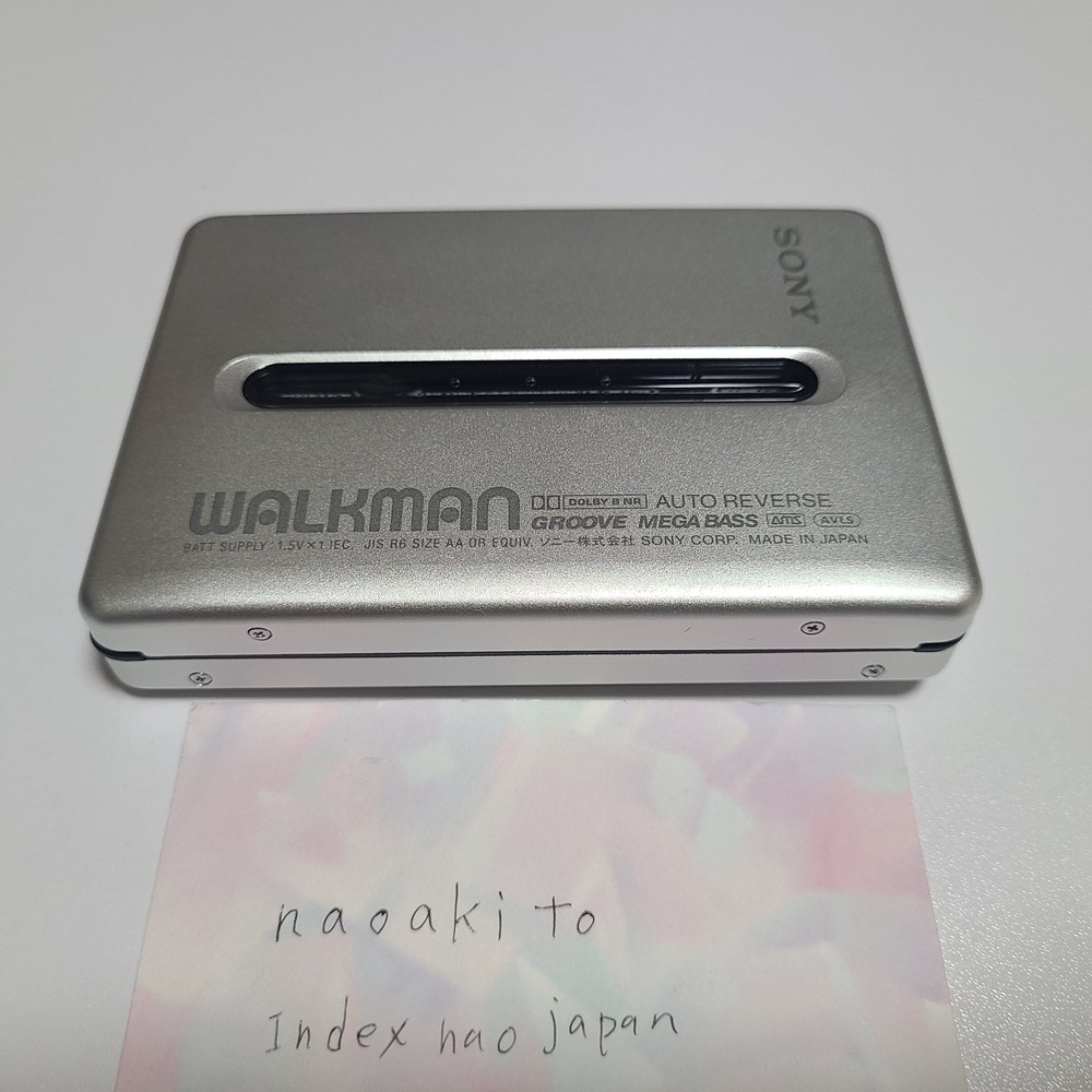 SONY Walkman Cassette Player WM-EX677 Operation confirmed