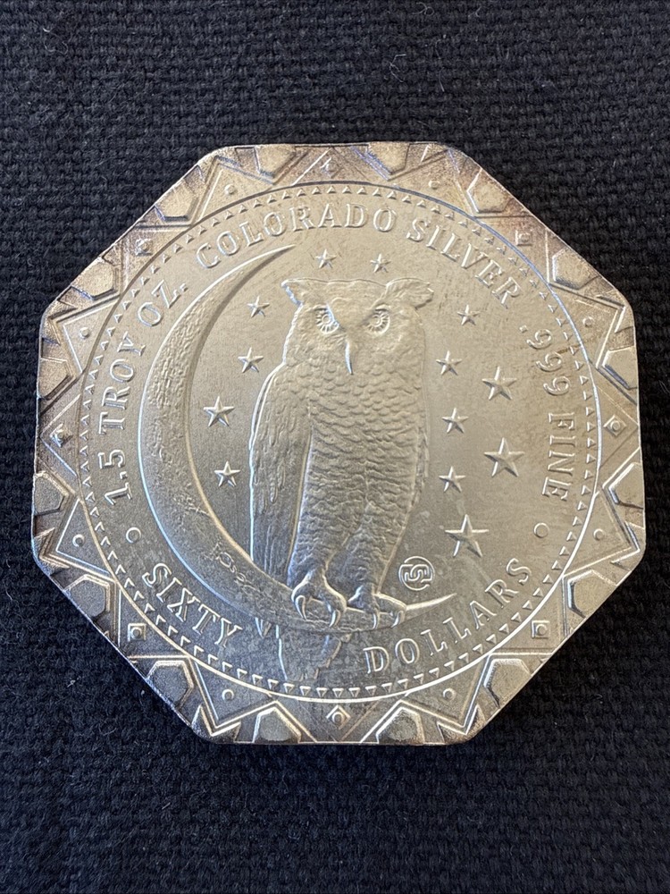 2017 Clark Gruber & Co Sixty Dollars Octagon Token