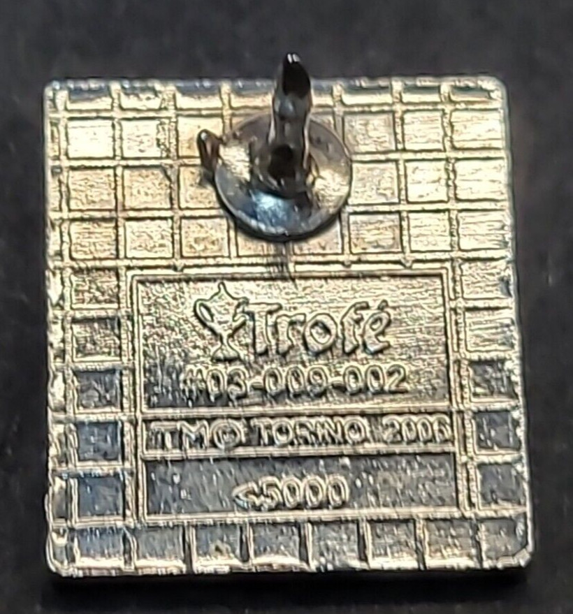 2006 TORINO LOGO SILVER OLYMPIC PIN