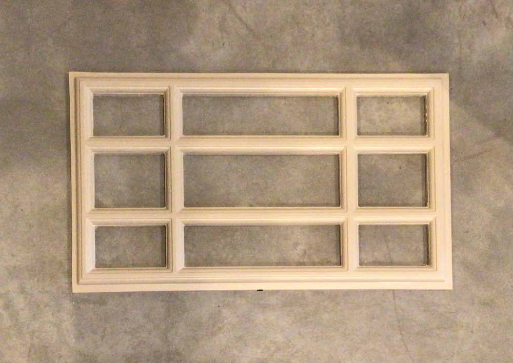 4 Amarr Prairie Replacement Inserts for Short Panel Amarr Garage Door Wicker Tan
