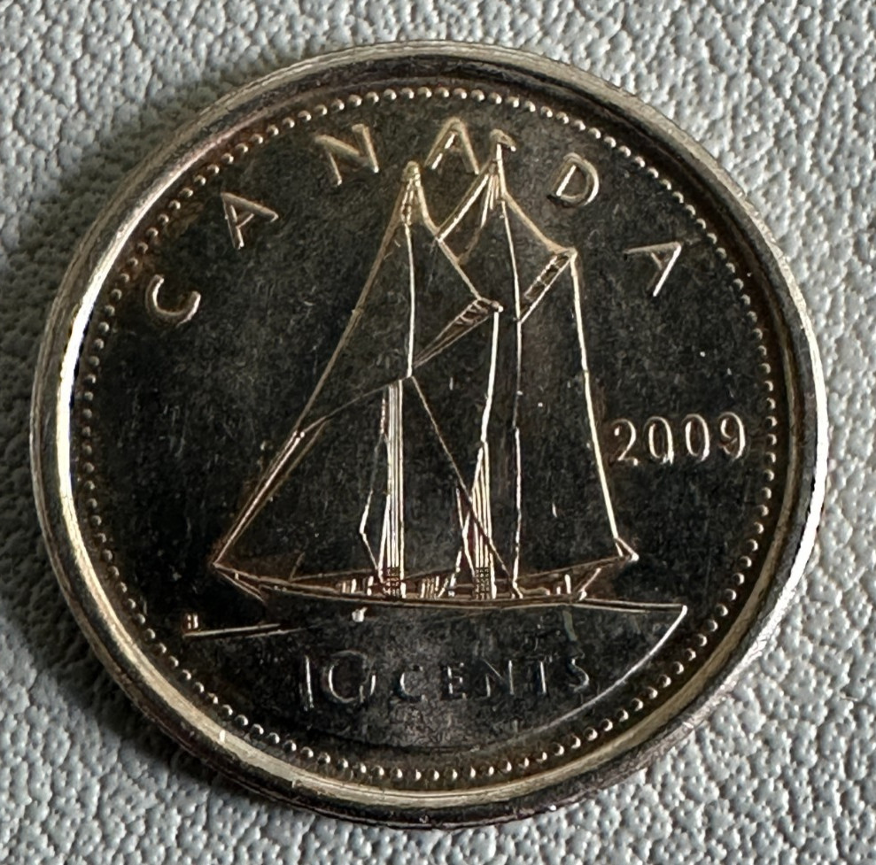 2009 - Canada - Ten Cent Coin