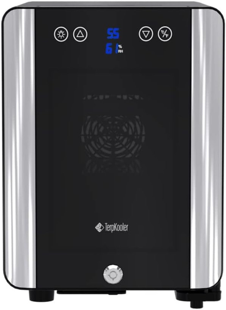 Essential Cooler Compact Portable Mini Fridge with Temp & Humidity Control, 3 US