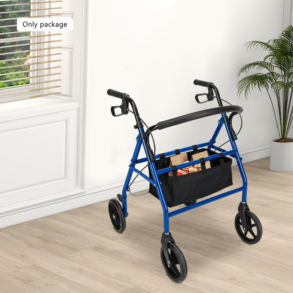 Walker Bag Under Seat for Four Wheel Rollator Rollator Bag Organizer Pouch