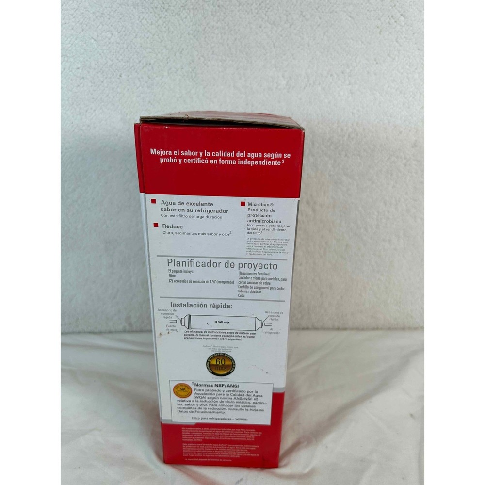 DuPont WFIR200X Universal Direct Connect Refrigerator Icemaker Water Filter NEW