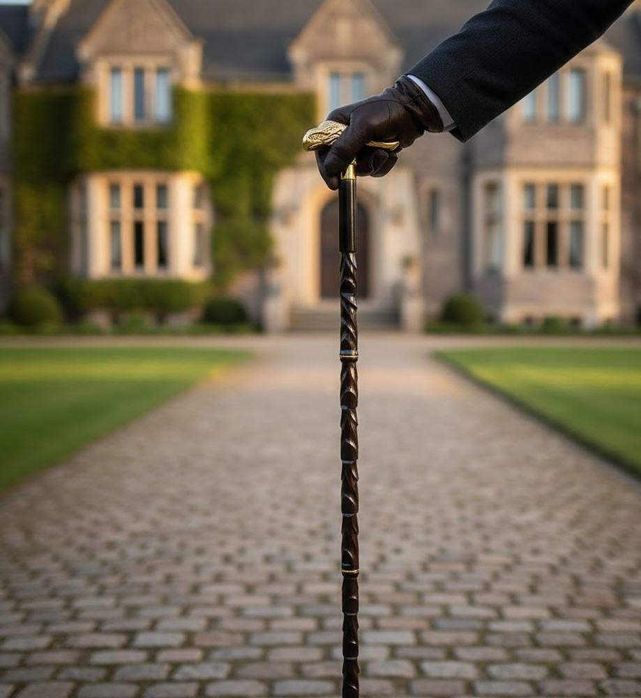 Designer Brass Walking Stick Handle Decorative Cane Top