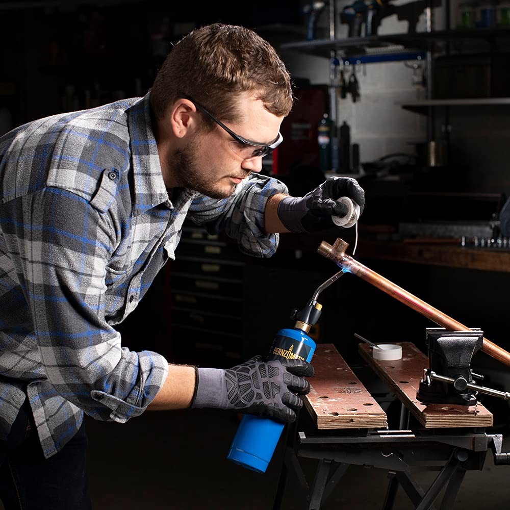 Propane Torch with Trigger Start for Welding, Soldering, and DIY Projects