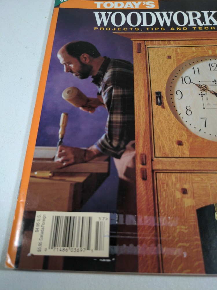 Todays Woodworker Magazine - Projects Tips And Techniques Issue 57 07148603697
