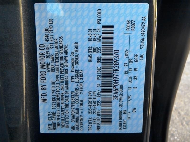 RADIO Radio Control Panel Fits 15 FUSION 251028