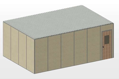 24' x 16' Inplant Office