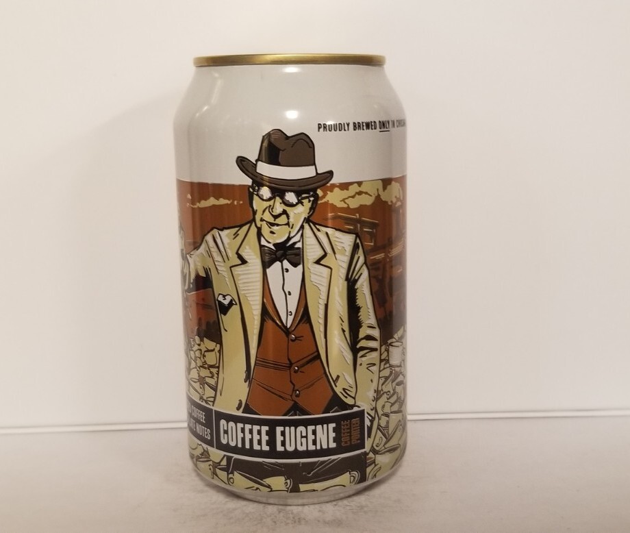 Revolution Brewing Coffee Eugene Coffee Porter Bottom opened