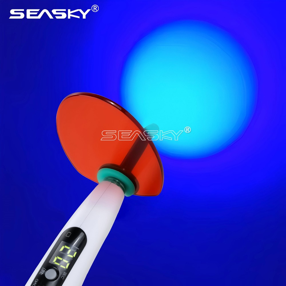 LED-B Dental Curing Light Lab Lamp Wireless 5 Second Cur 1500mw