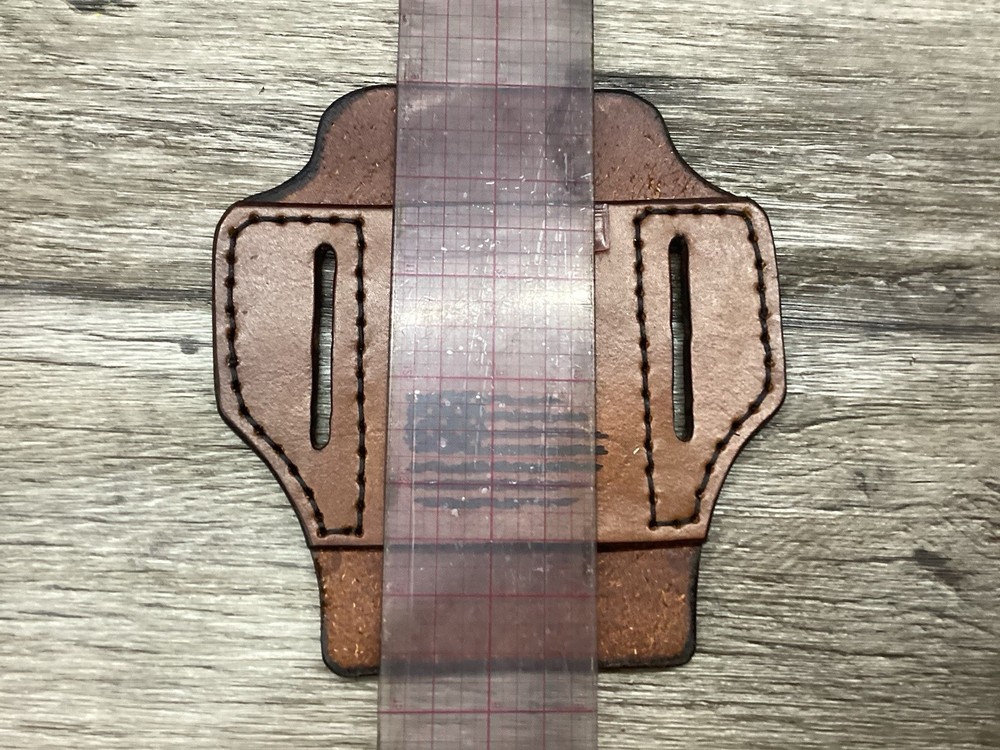 Leather Folding Clip Knife Sheath (Sheath Only)