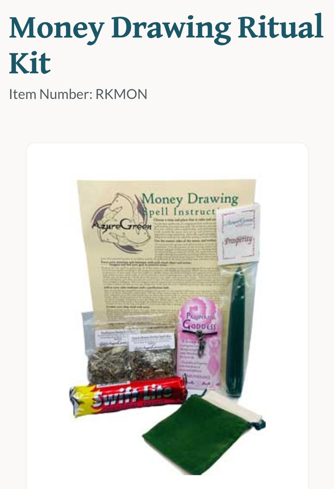 Money Drawing Ritual