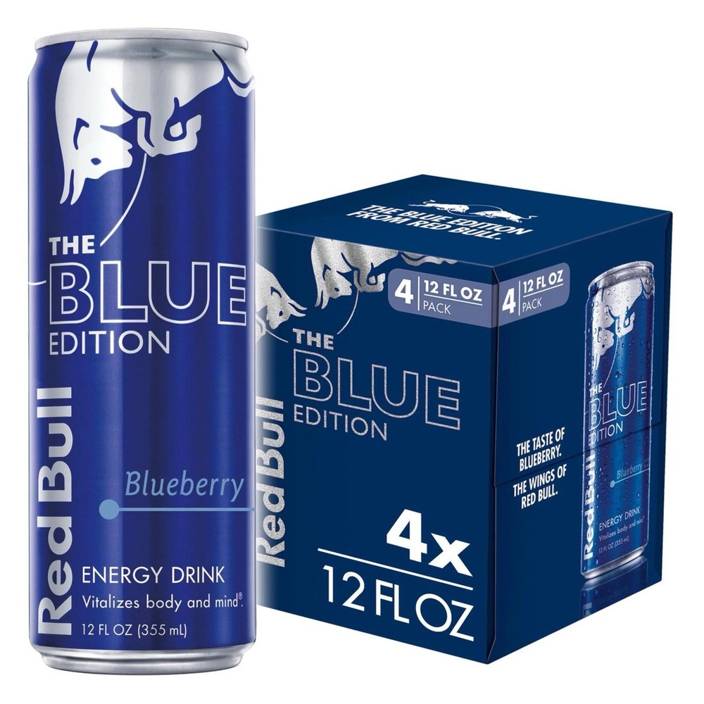 Red Bull Blueberry 12oz Energy Drink (4 pack)