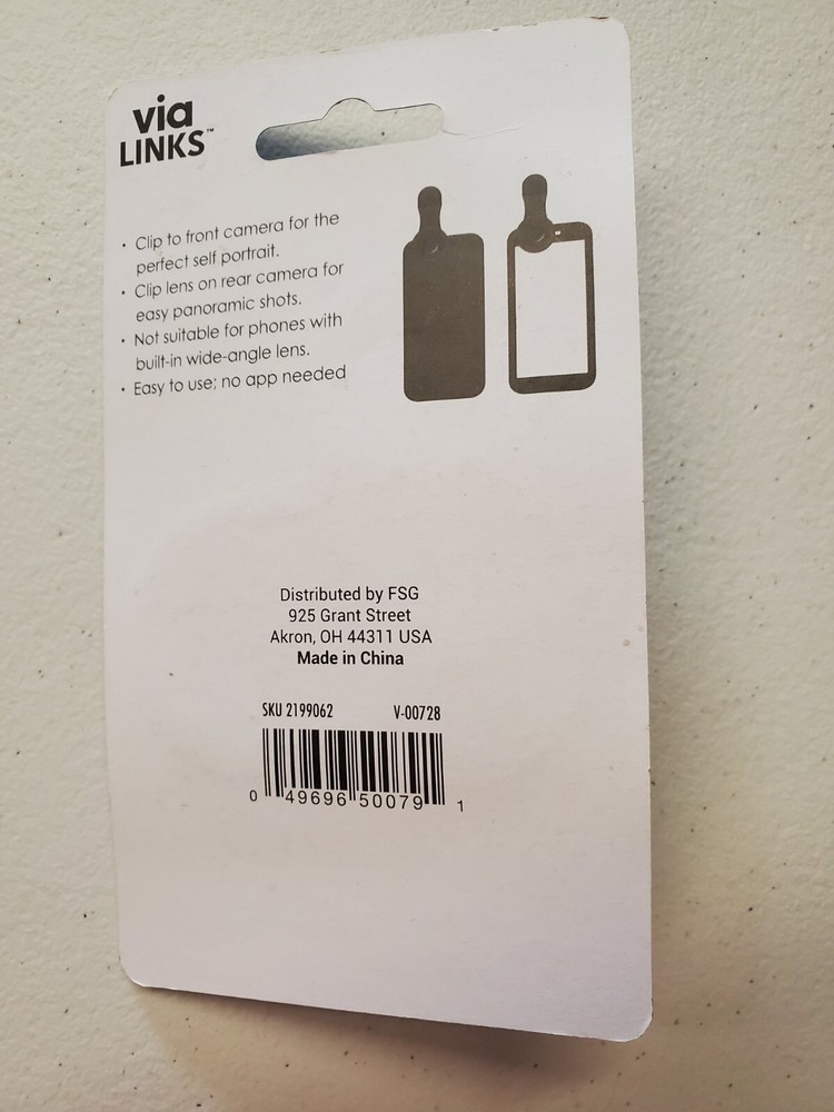 Via Links Wide Angle Smartphone Lens