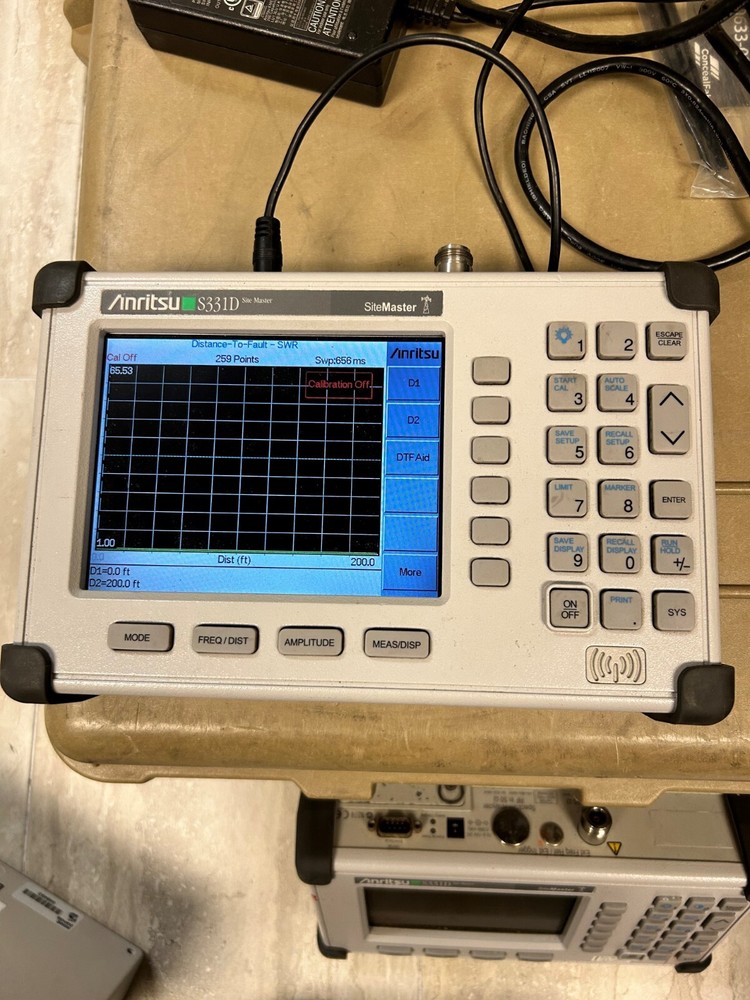 10 Anritsu S331D Site Master Cable & Antenna Analyzer SiteMaster S331