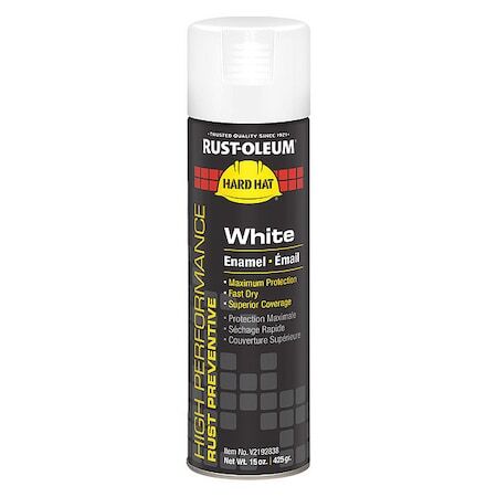 Rust-Oleum V2192838 Rust Preventative Spray Paint, White, Gloss, 15 Oz
