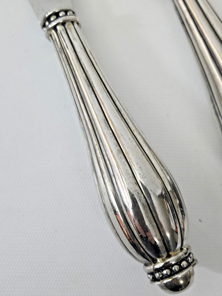 Godinger Silver Plated Cake Service Set Knife Pie Server Wedding