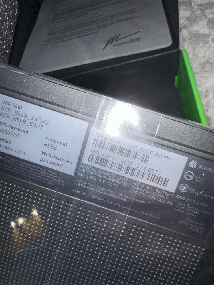 Razer Sila Gaming Wireless Router