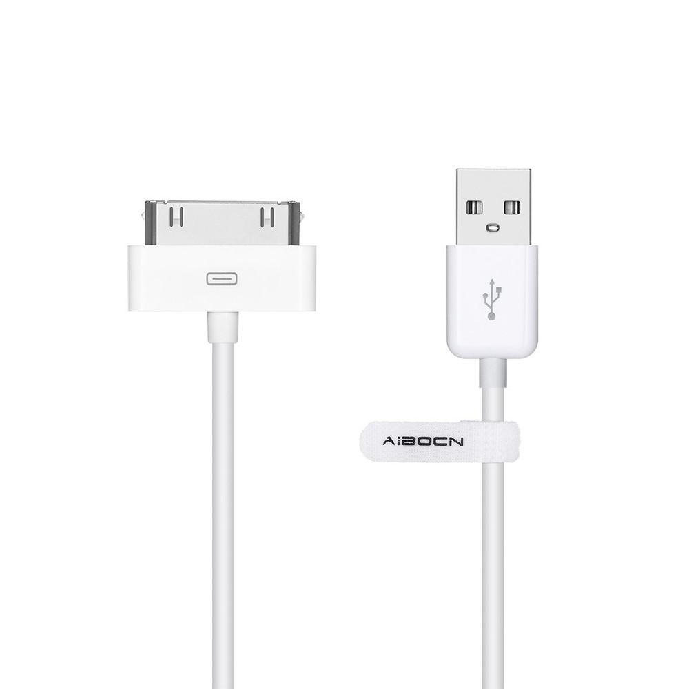 MFi Certified 30 Pin Sync and Charge Dock Cable for iPhone 4 4S / iPad 1 2 3 ...