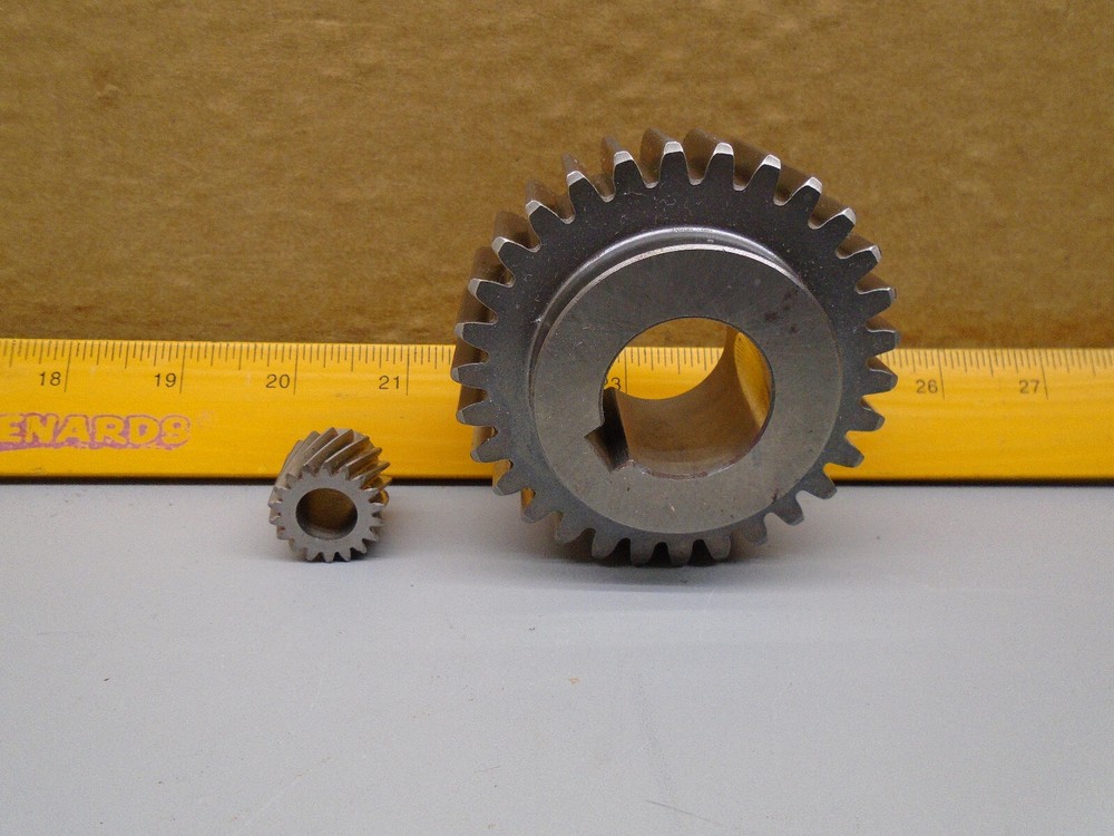 Qty 2  ABB Robot Gears.  Unknown part numbers   N320