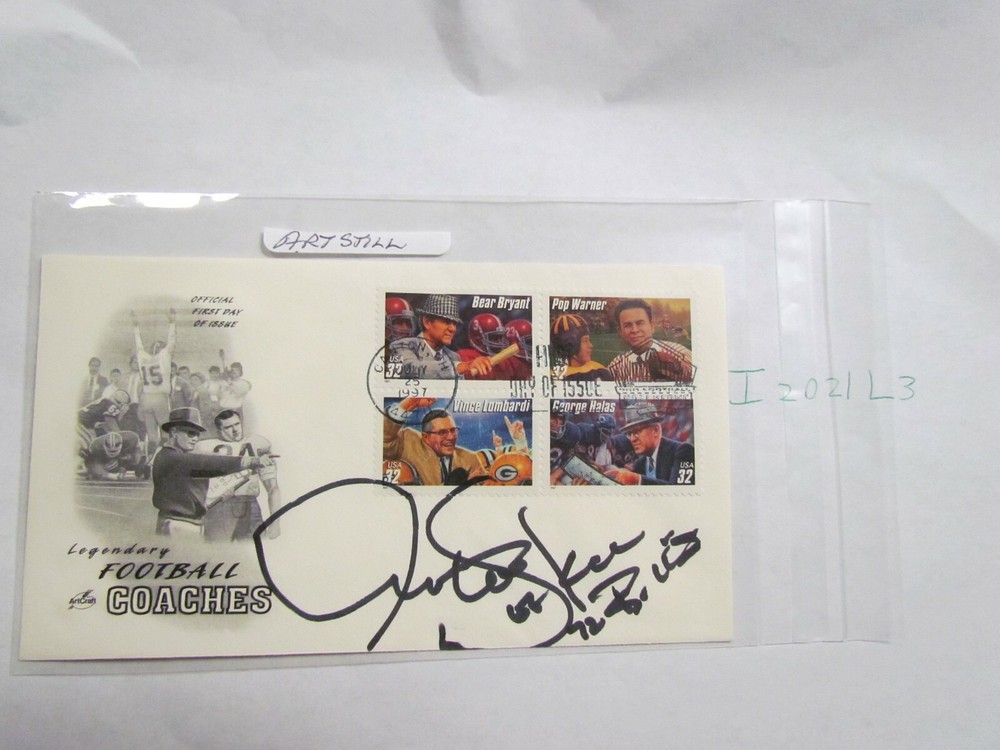 Art Still Signed First Day Cover Envelope