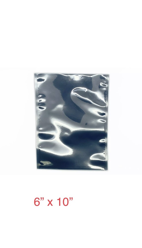 100 Pcs 6” X 10” Open Top Anti static Shielding Bags