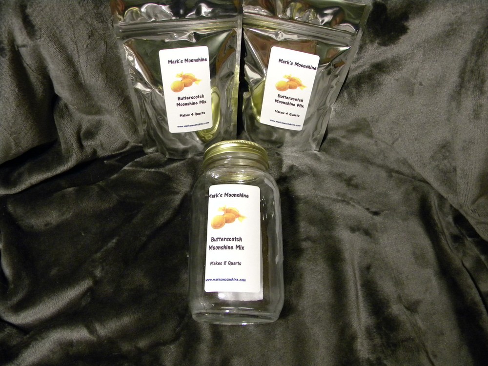 Mark's Moonshine BUTTERSCOTCH Mix Makes 8 Qts Make Your Own!ABSOLUTELY WONDERFUL