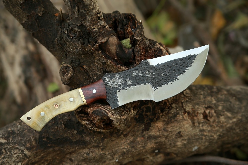Custom Handmade D2 Steel Tracker Knife
