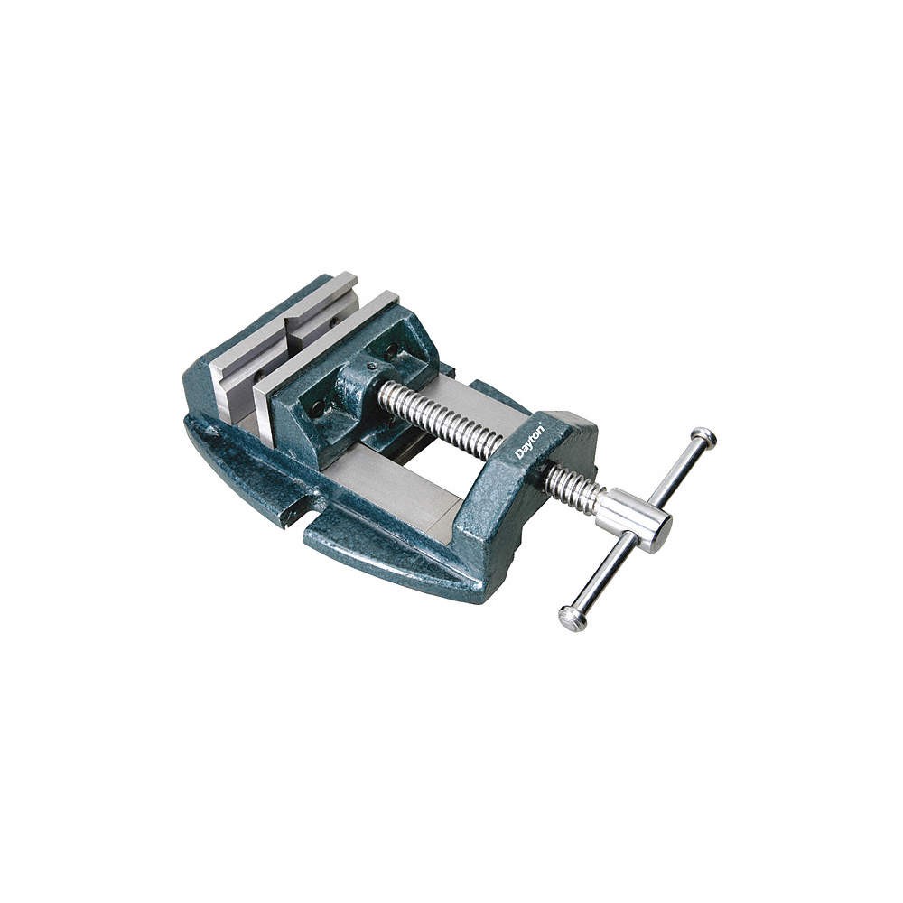 DAYTON 31LZ68 Machine Vise,4",Fixed 31LZ68
