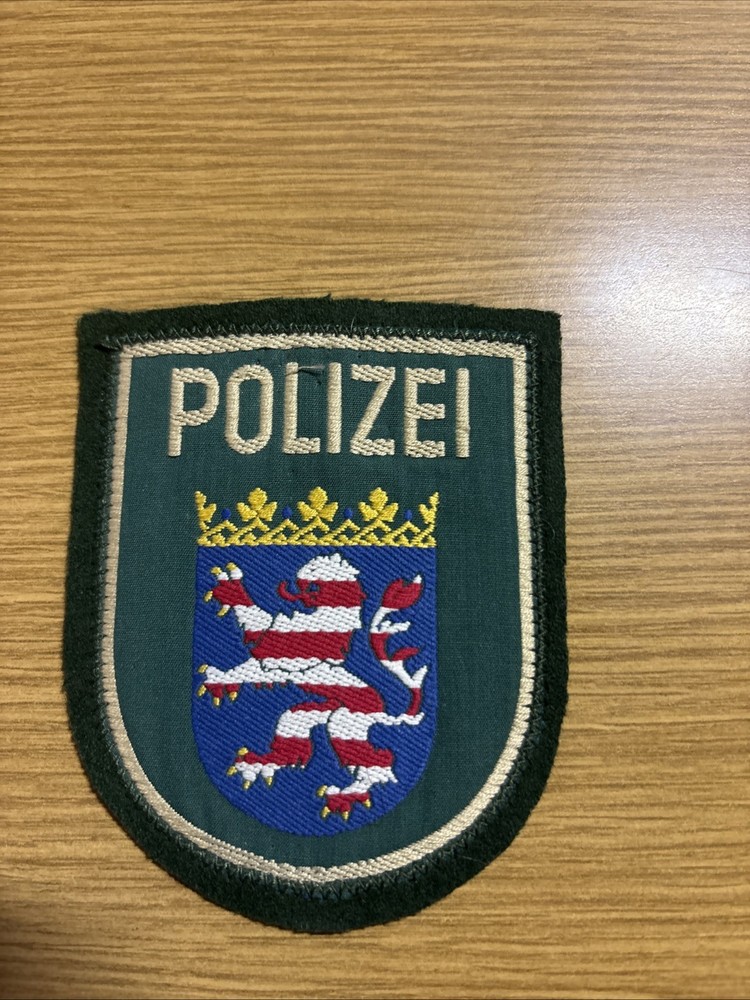 Hessen West German Police Polizei Patch