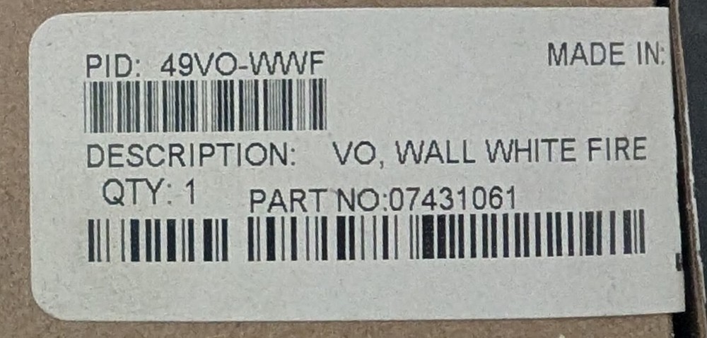 Simplex 49VO-WWF Wall Mount Addressable Strobe - SAME DAY SHIPPING