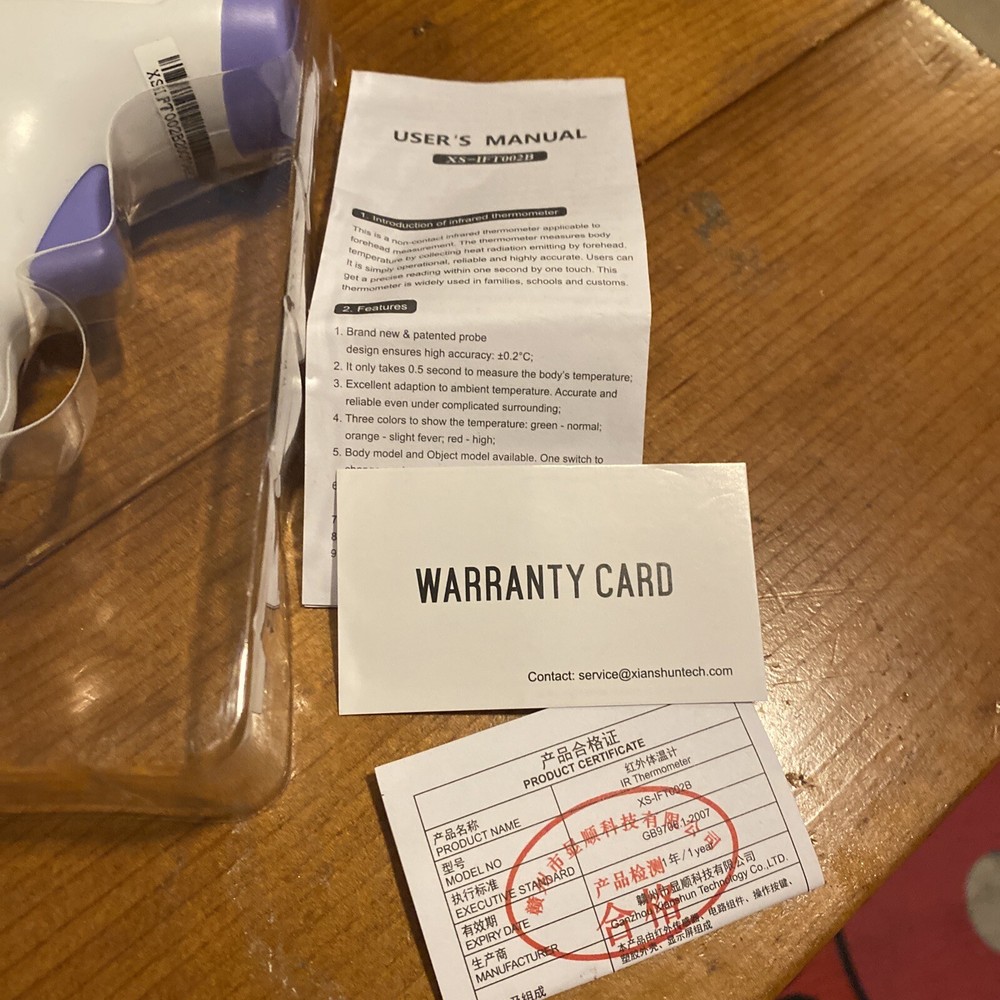 IR Thermometer New