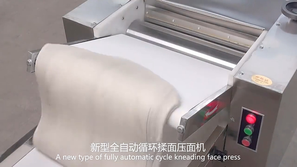 Automatic Electric Dough Pressing Circulating Sheeter Roller Dough Press Machine