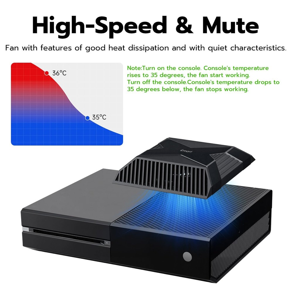 Xbox One Console Cooling Fan – Efficient Heat Dissipation
