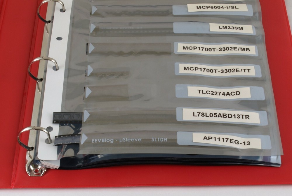 uSleeve SMD Component Storage