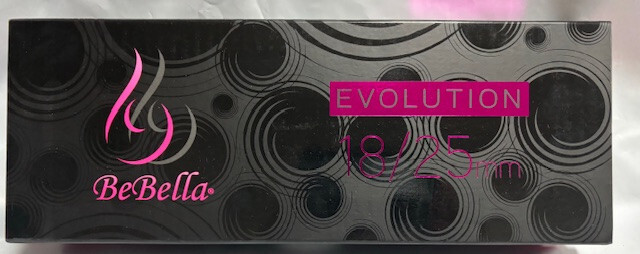 BEBELLA EVOLUTION 1 PIECE 18-25MM MEDIUM CLIPLESS CURLER (HOT PINK 18-25MM)NWB