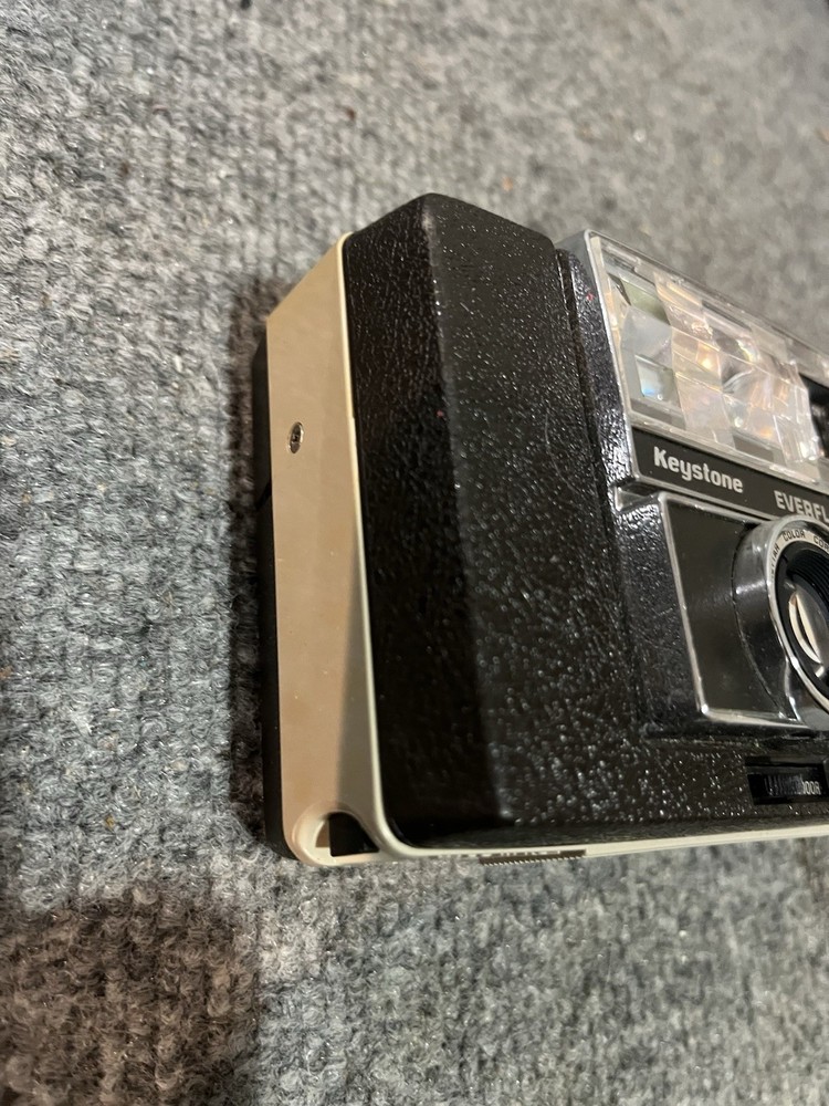 Vintage Keystone Everflash 10 Camera With Case Untested
