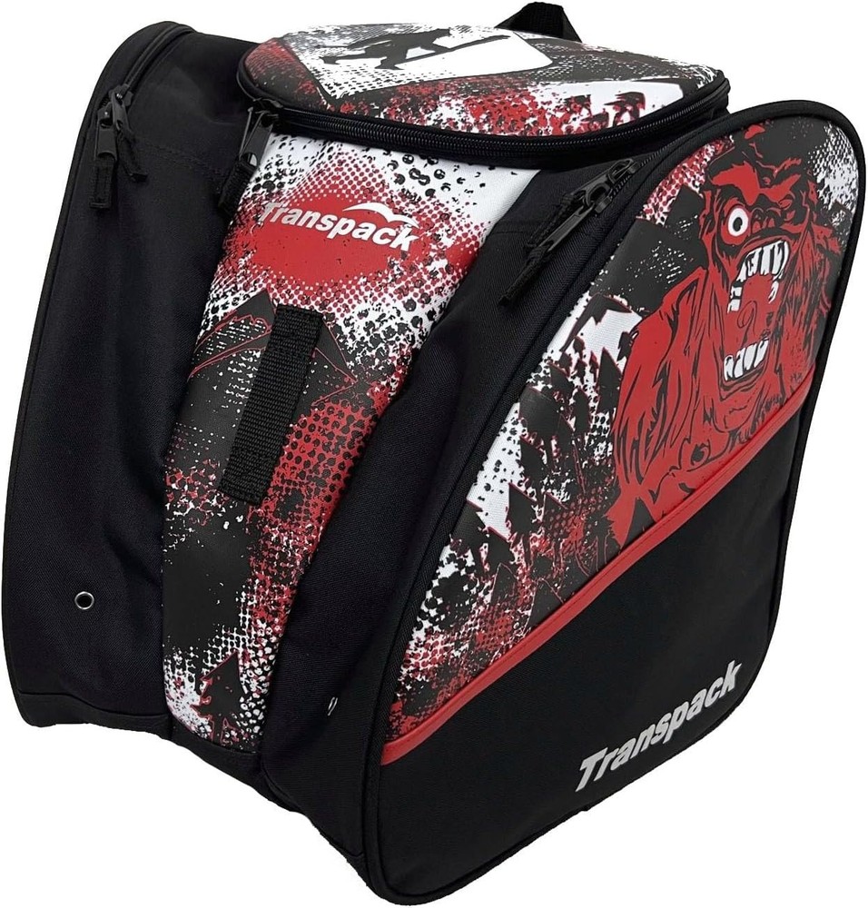 Transpack Edge Jr + Print Boot Bag - 2026 - Red Yeti