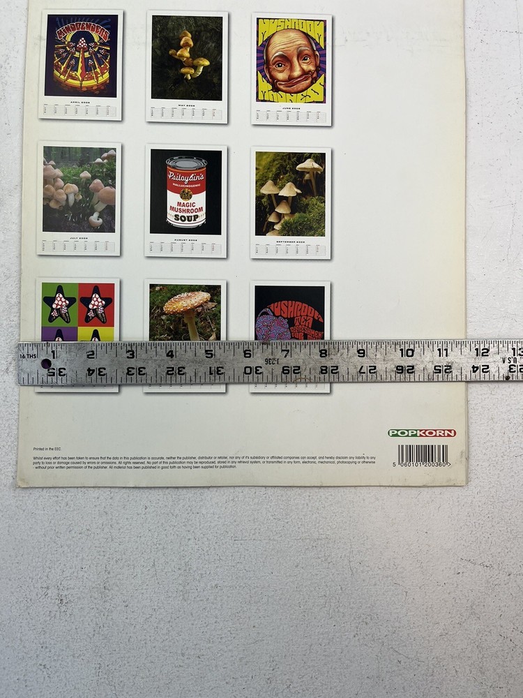 Magic Mushroom 2006 Popkorn Calendar