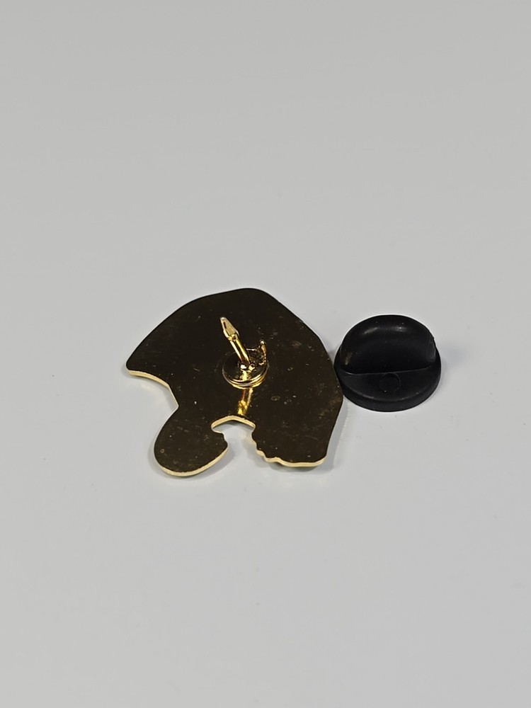 Blue Panther Head Lapel Pin